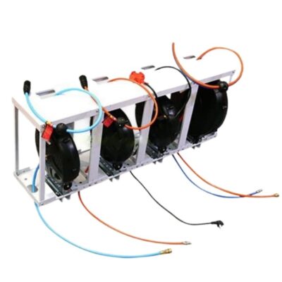 Hộp cuộn dây hơi, dây nước, dây điện, dây hơi nước tự rút 10m