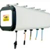 Hộp cuộn dây hơi, dây nước, dây điện, dây hơi nước tự rút 10m