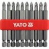 Bộ mũi vít Yato 10 chi tiết PH2x75 S2 YATO YT-0480