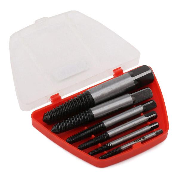 Bộ Mũi Khoan Ren Ngược Nhổ Vít Gãy Yato YT-0590 Bộ Mũi Khoan Ren Ngược Nhổ Vít Gãy Yato YT-0590