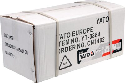 Hộp đựng đồ nghề di động bằng sắt sơn tĩnh điện Yato 3 ngăn 460X200X180mm YATO YT-0884