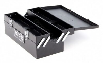 Hộp đựng đồ nghề di động bằng sắt sơn tĩnh điện Yato 3 ngăn 460X200X180mm YATO YT-0884