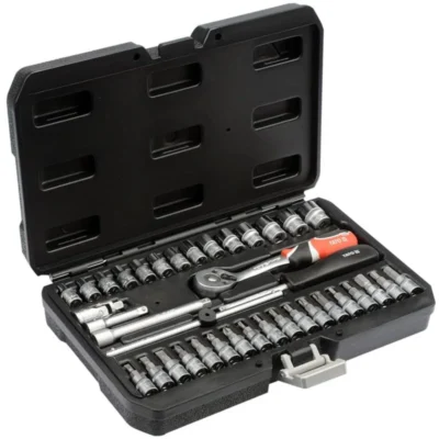38 chi tiết Bộ Khẩu Và Cần Xiết Lực Tổng Hợp 1/4" YATO YT-14471