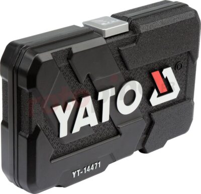 38 chi tiết Bộ Khẩu Và Cần Xiết Lực Tổng Hợp 1/4" YATO YT-14471