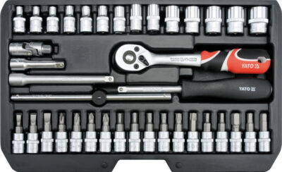 38 chi tiết Bộ Khẩu Và Cần Xiết Lực Tổng Hợp 1/4" YATO YT-14471