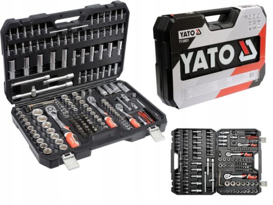Bộ dụng cụ sửa chữa tổng hợp 173 chi tiết YATO YT-38931 Bộ dụng cụ sửa chữa tổng hợp 173 chi tiết YATO YT-38931