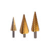 Bộ 3 mũi khoan bước tháp 3-20mm YATO YT-44731