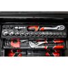 Thùng đồ nghề dạng xếp 6 ngăn 64 chi tiết Yato YATO YT-38950