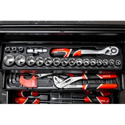 Thùng đồ nghề dạng xếp 6 ngăn 64 chi tiết Yato YATO YT-38950