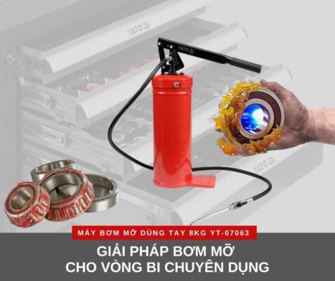 Máy Bơm Mỡ Dùng Tay 8KG YATO YT-07063