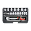 Bộ tuýp tay vặn tổng hợp 3/8" 22 chi tiết Yato YATO YT-38561
