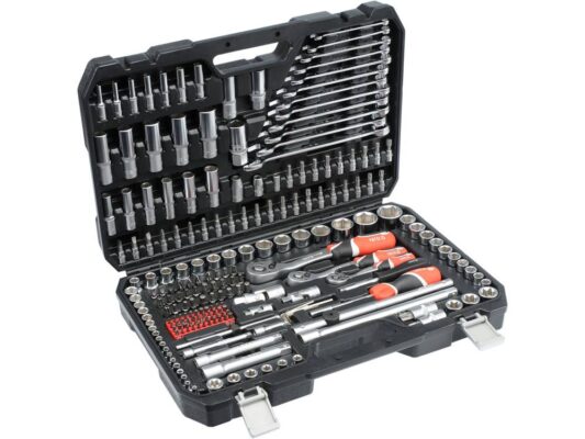 1/4", 3/8" & 1/2" 215 Cái Bộ Dụng Cụ Sửa Chữa YATO YT-38841