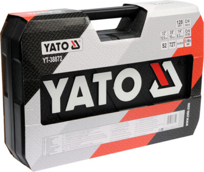 1/4", 3/8" & 1/2" 128 pcs Bộ Dụng Cụ Sửa Chữa YATO YT-38872
