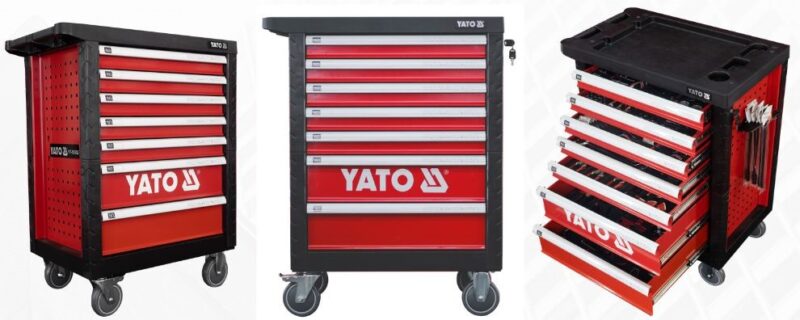 Tủ Đồ Nghề Sửa Chữa Ô Tô 400 Chi Tiết YATO YT-55302 Tủ đồ nghề sửa chữa ô tô 400 chi tiết YATO YT-55302