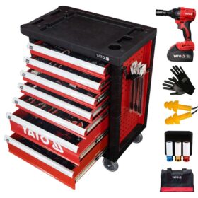 Tủ dụng cụ sửa chữa ô tô 400 chi tiết Yato YT-55302