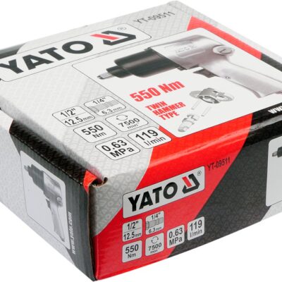 Súng Mở Bulông Khí Nén 1/2’’ Yato YT-09511: Đánh Thức Sức Mạnh Công Việc