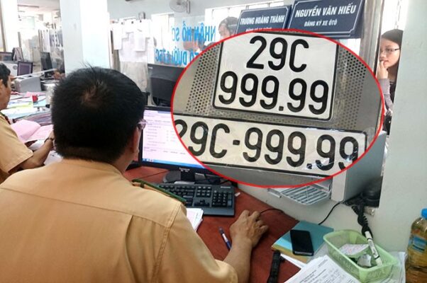 đăng ký biển số định danh