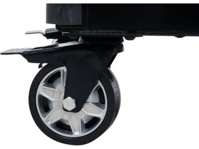 Bánh xe xoay 360 độ và khóa an toàn
