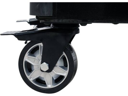 Bánh xe xoay 360 độ và khóa an toàn