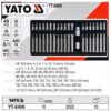 Bộ 40 mũi vít đa năng 3/8" 1/2" Yato YT-0400