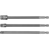 Bộ 3 đầu chuyển lục giác 1/4" sang 1/4" 3/8" 1/2" 150mm Yato YT-04628