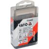 Bộ 10 mũi vít đa năng 25mm chuôi 1/4" chống trượt Yato YT-04822