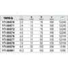 Lục Giác Chữ T Từ 2-10mm Yato