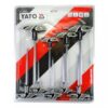 Bộ 9 lục giác sao chữ T T10-T50 Yato YT-05615