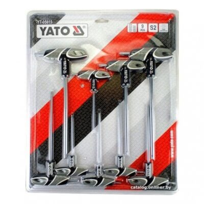 Bộ 9 lục giác sao chữ T T10-T50 Yato YT-05615