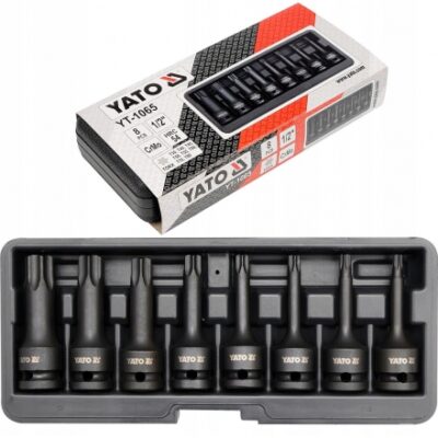 Bộ Bit Socket Hoa Thị T30, T40, T45, T50, T55, T60, T70, T80 YT-1065