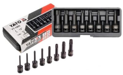 Bộ Bit Socket Hoa Thị T30, T40, T45, T50, T55, T60, T70, T80 YT-1065