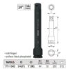 Đầu chuyển 3/4" sang 1" dài 250mm Yato YT-1343