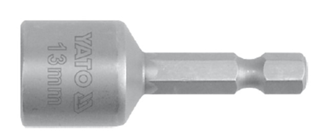Đầu tuýp 1/4" mũi lục giác từ 6x48mm đến 13x48mm có nam châm Yato