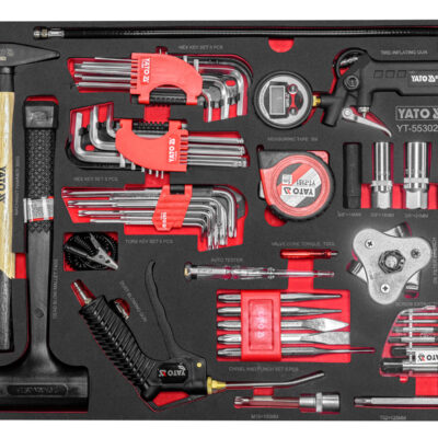 Ngăn 06 Tủ Đồ Nghề Sửa Chữa Ô Tô 400 Chi Tiết YATO YT-55302 PRO