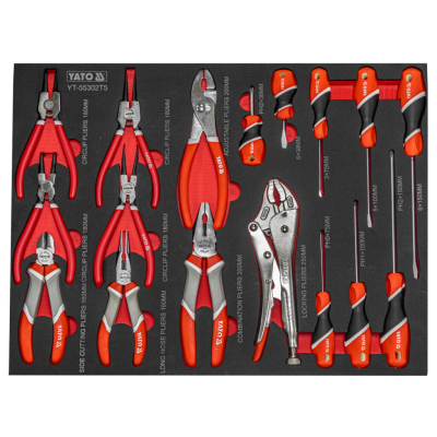 Ngăn 05 Tủ Đồ Nghề Sửa Chữa Ô Tô 400 Chi Tiết YATO YT-55302 PRO