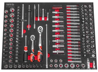 Ngăn 02 Tủ Đồ Nghề Sửa Chữa Ô Tô 400 Chi Tiết YATO YT-55302 PRO
