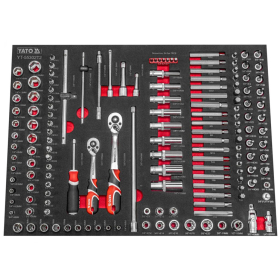 Ngăn 02 Tủ Đồ Nghề Sửa Chữa Ô Tô 400 Chi Tiết YATO YT-55302 PRO