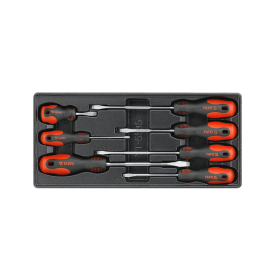 Bộ tô vít 2 cạnh 7 chi tiết Yato YT-5535