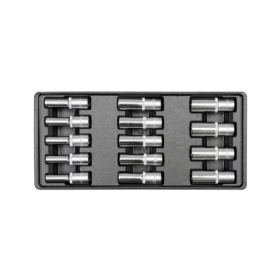 Bộ tuýp (khẩu) 1/2" dài 14 chi tiết 8-21mm Yato YT-5539