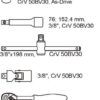 Bộ tuýp tay vặn 3/8" Yato YT-5542