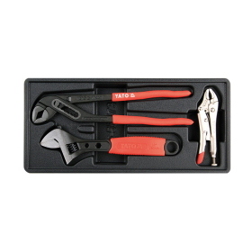 Bộ kìm mỏ quạ, kìm chết, mỏ lết Yato YT-55473