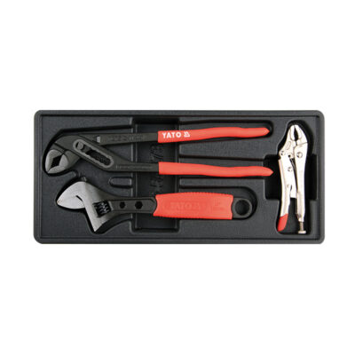 Bộ kìm mỏ quạ, kìm chết, mỏ lết Yato YT-55473