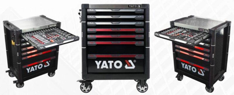 Tủ Đồ Nghề Sửa Chữa Ô Tô 400 Chi Tiết YATO YT-55302 PRO