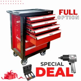 Tủ Dụng Cụ Sửa Chữa Dịch Vụ Ô Tô 249 Chi Tiết YATO YT-55260