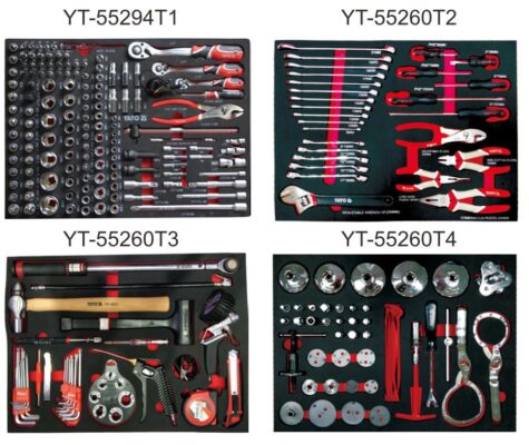 Tủ Dụng Cụ Sửa Chữa Dịch Vụ Ô Tô 249 Chi Tiết YATO YT-55260 Tủ Dụng Cụ Sửa Chữa Dịch Vụ Ô Tô 249 Chi Tiết YATO YT-55260