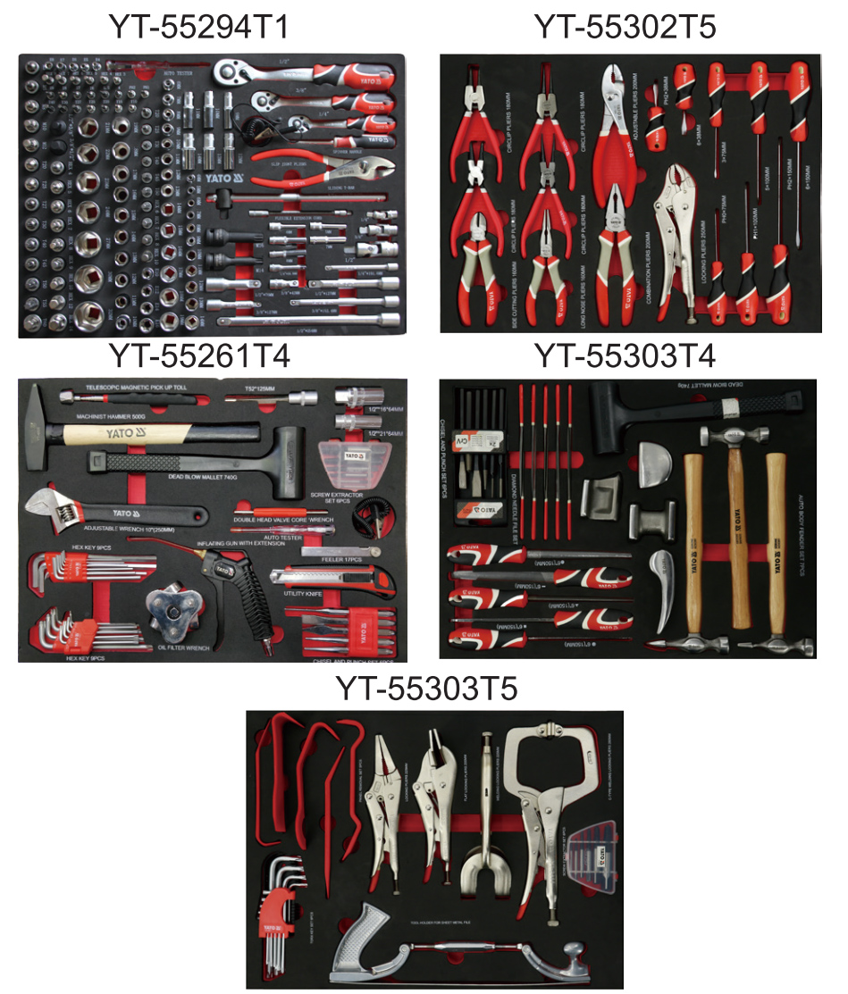 Tủ Dụng Cụ Sửa Chữa Dịch Vụ Ô Tô Làm Vỏ Sơn Đồng 253 Chi Tiết YATO YT-55263 Tủ Dụng Cụ Sửa Chữa Dịch Vụ Ô Tô Làm Vỏ Sơn Đồng 253 Chi Tiết YATO YT-55263