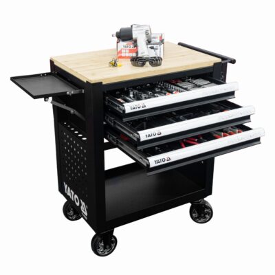 Tủ Dụng Cụ Sửa Chữa Bảo Dưỡng Ô Tô 162 Chi Tiết Yato YT-55280