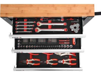 Tủ Dụng Cụ Sửa Chữa Bảo Dưỡng Ô Tô 162 Chi Tiết Yato YT-55280