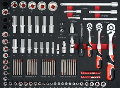 Tủ Dụng Cụ Sửa Chữa Bảo Dưỡng Ô Tô 162 Chi Tiết Yato YT-55280