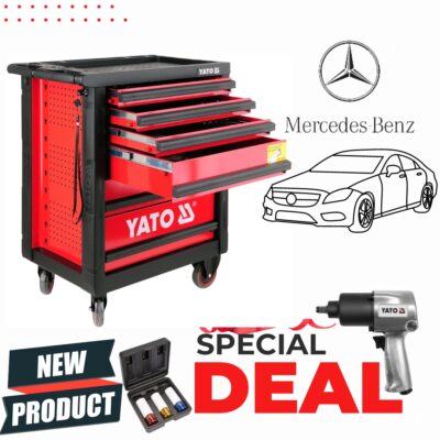 Tủ Dụng Cụ Sửa Chữa Ô Tô Mercedes-Benz 264 Chi Tiết Yato YT-55296